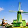 Windmühlen von Zaanse Schans von Günter Albers