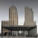 City-Shapes BERLIN Potsdamer Platz I by Melanie Viola thumbnail