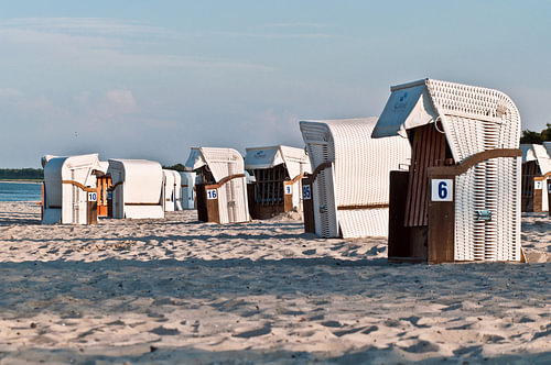 Nostalgisches Strandkorb-Paradies auf der Insel Rügen von Silva Wischeropp