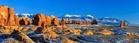 Panorama des Arches-Nationalparks von Henk Meijer Photography Miniaturansicht