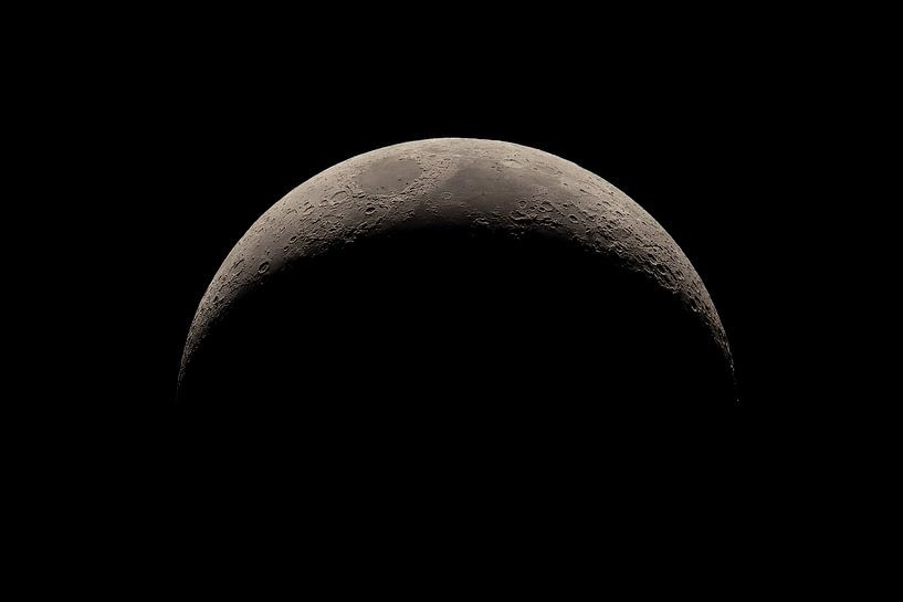 Wachsende Mondsichel von Marc Hederik Fotografie