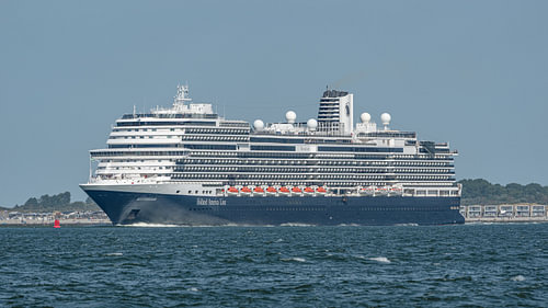 Cruiseschip MS Rotterdam van Holland America Line.