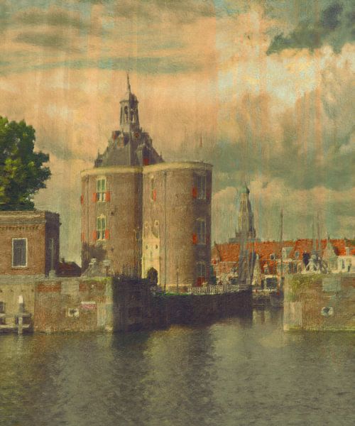 Drommedaris Enkhuizen by Nop Briex