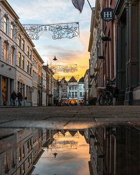 Reflection's in the Verwersstraat by Bram Veerman