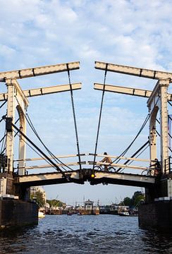 Skinny Bridge in Amsterdam by Marit Lindberg