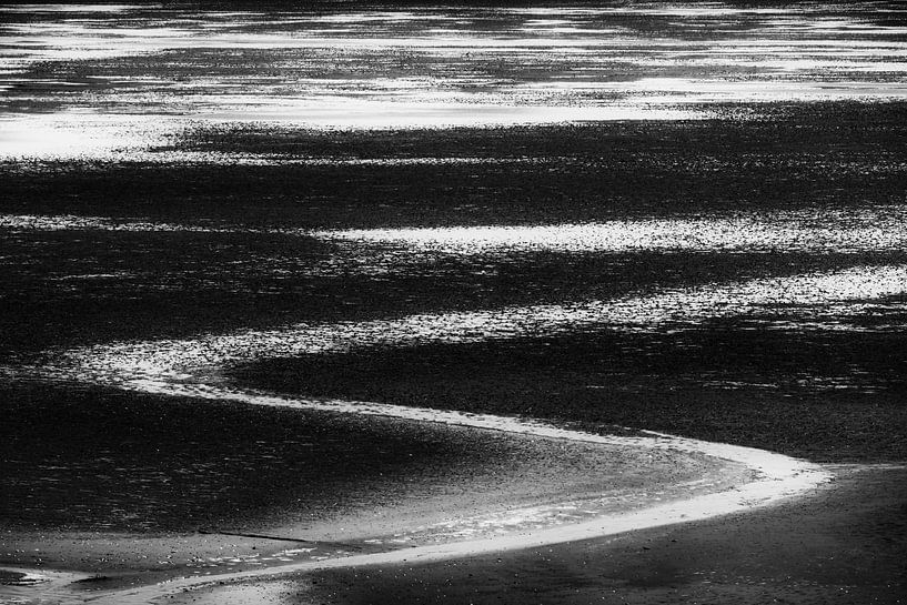 Lines in black and white van Greetje van Son