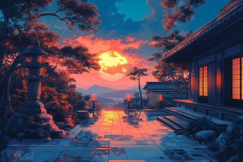 moderne japanische Kunst von Egon Zitter