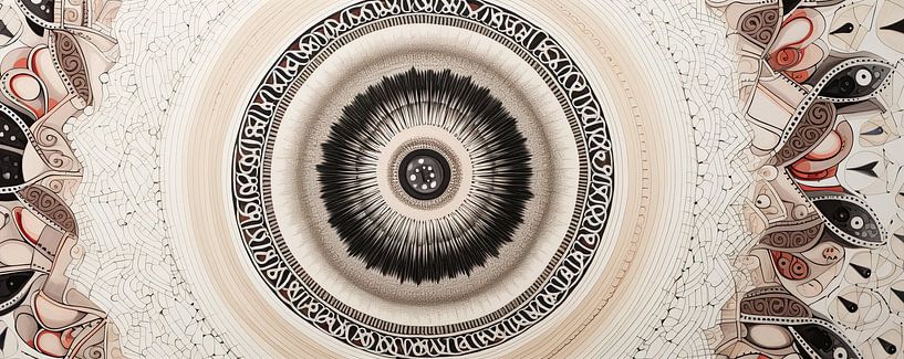 Mandala Meditation by Abstract Painting