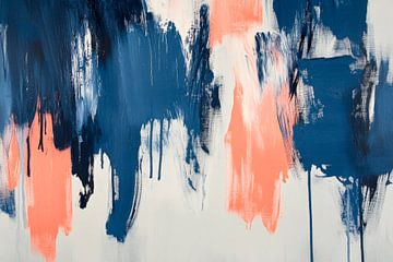 A riot of colour in soft drops by Poster Art Shop