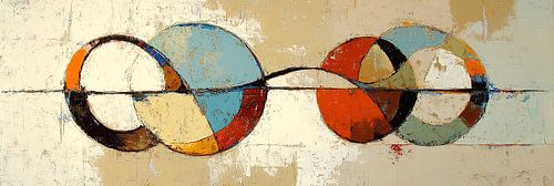 Abstracte Cirkels | Kleurrijke Cirkels Abstract