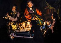 Ein Philosoph hält eine Vorlesung über den Orrery - Joseph Wright aus Derby