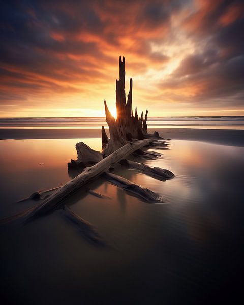 Romantik am Meer von fernlichtsicht