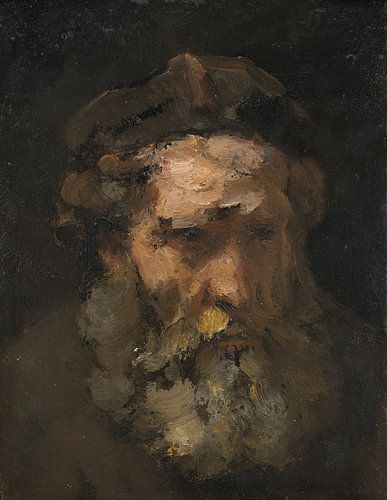 Hoofd van de Heilige Mattheus, Rembrandt