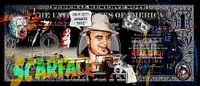 Al Capone Dollarschein von Rene Ladenius Digital Art Miniaturansicht