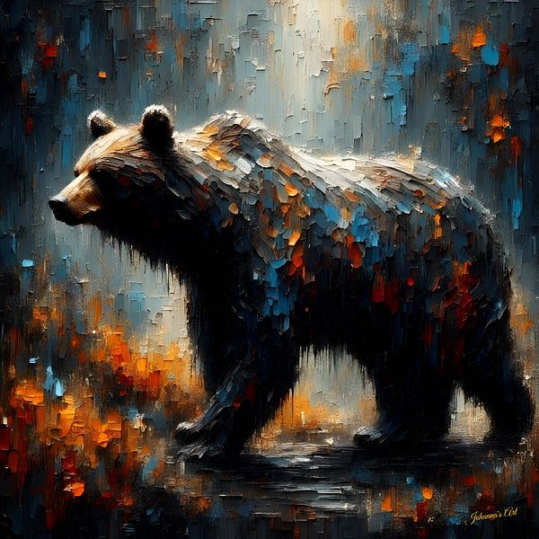 Artistic Native American Art 28 by Johannas Art Creations