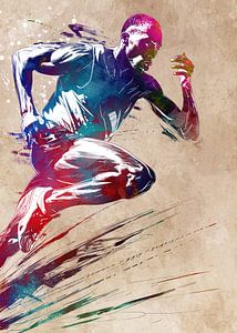 Läufer Sport Kunst #Läufer #Sport #Jogging