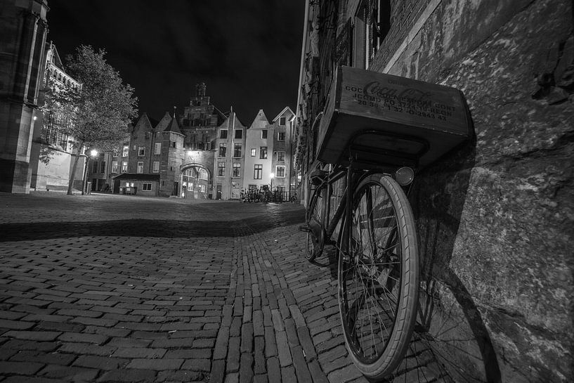 Nijmeegse fiets by night van Stefan van der Wijst