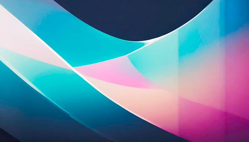 Wellen mit Farben von Mustafa Kurnaz