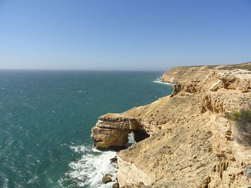 Uitzicht over de zee 