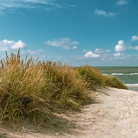 North Sea beach near Petten Netherlands by Marga Vroom
