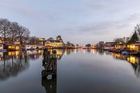 Muntsluizen, Muntgebouw Utrecht avondsfeer