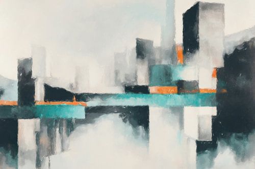 De Stad van Mist en Spiegeling