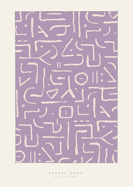 Geheime code van Álex Roda by The Artcircle
