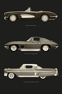 Chevrolet Corvette C1 Chevrolet Corvette Stingray und Chevrolet Impala