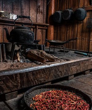 oude landelijke Thaise keuken van Alex Neumayer