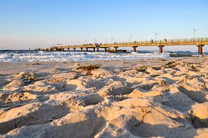 Sonnenuntergang am Nordstrand in Göhren auf Rügen