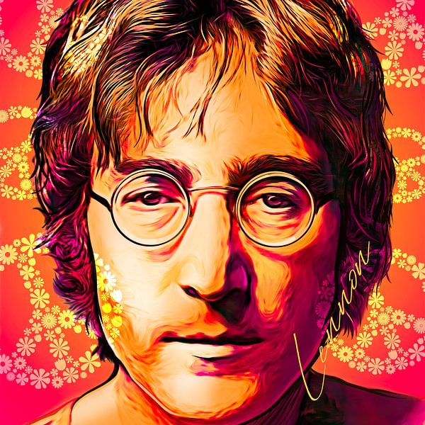 Pop Art John Lennon von Martin Melis