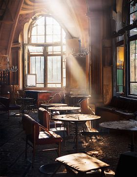 Lost Places koffiebar met twee verdiepingen van Mustafa Kurnaz