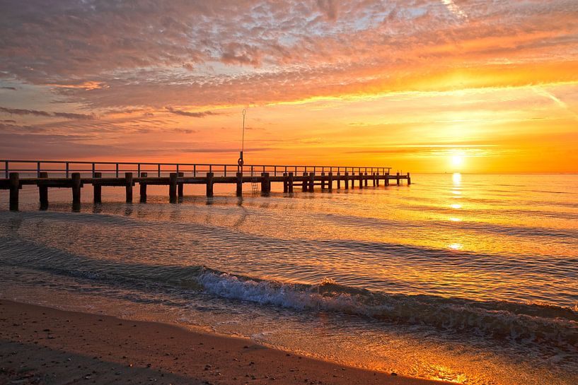 Sunrise in Travemünde by Andrea Potratz