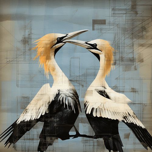 Springtime Soiree of Great Gannets