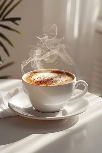 kop koffie of Cappuccino