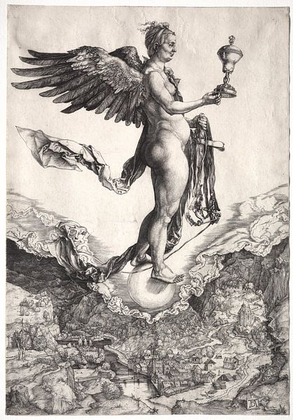 Nemesis, Albrecht Dürer van De Canon