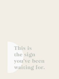 The Sign | Sage Green