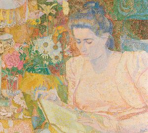 Portret van Marie Jeanette de Lange, Jan Toorop