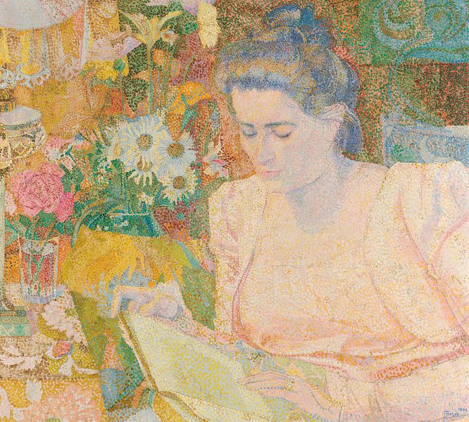 Portrait of Marie Jeanette de Lange, Jan Toorop by Masterful Masters
