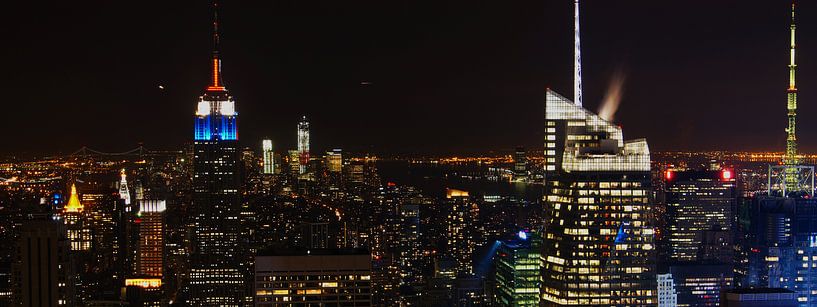 Manhattan @ Night von Michiel Heuveling