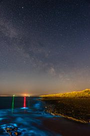 The Milky Way and Sea Spark by Marjolein van Roosmalen