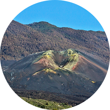 La Palma vulkanische kegel "Cumbre Vieja" van Monarch C.