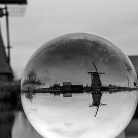 Kinderdijk glazen bol van Twan van G.