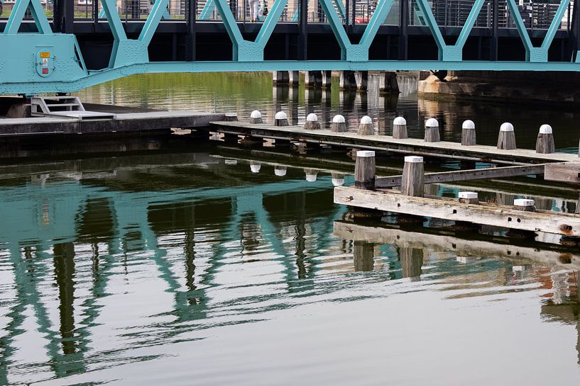 Station bridge Middelburg by Cobi de Jong
