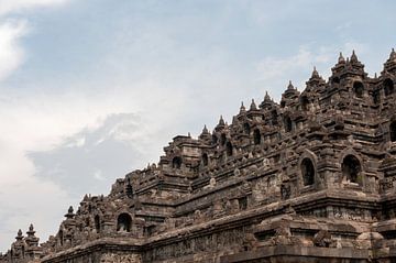 Borobudur tempel Detail van Richard Wareham