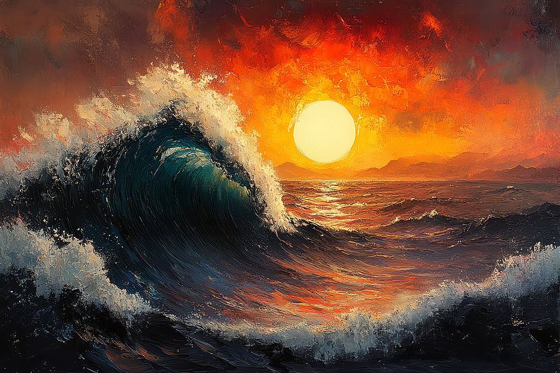 malerische spirituelle Wellen von Egon Zitter