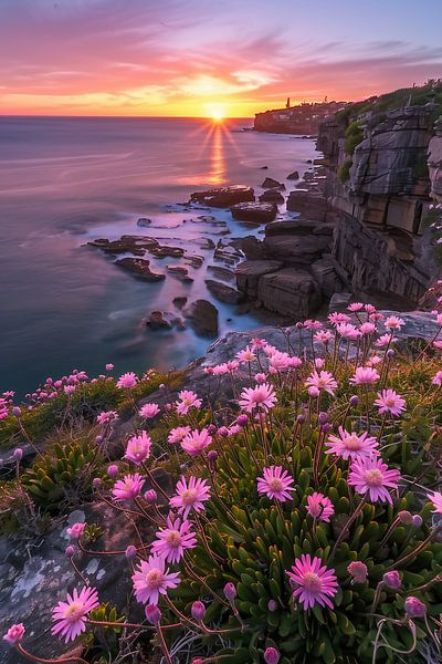 Küstenlicht im Abendgold von fernlichtsicht