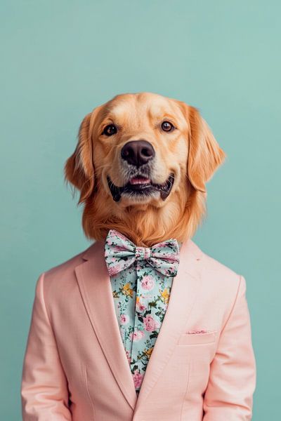 Golden Retriever by Poster Art Shop