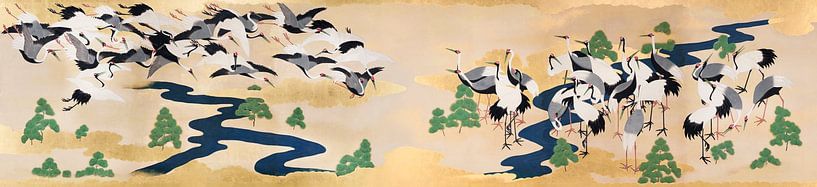 Japan Kranen van Mad Dog Art