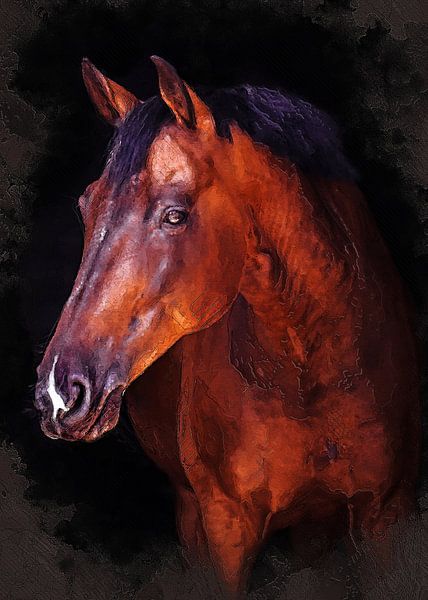 horse animal art #horse by JBJart Justyna Jaszke